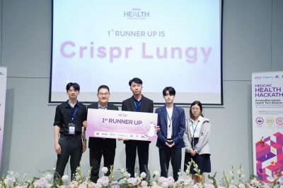 MEDCHIC Health Hackathon 2024 รางวัลรองชนะเลิศอันดับ 1